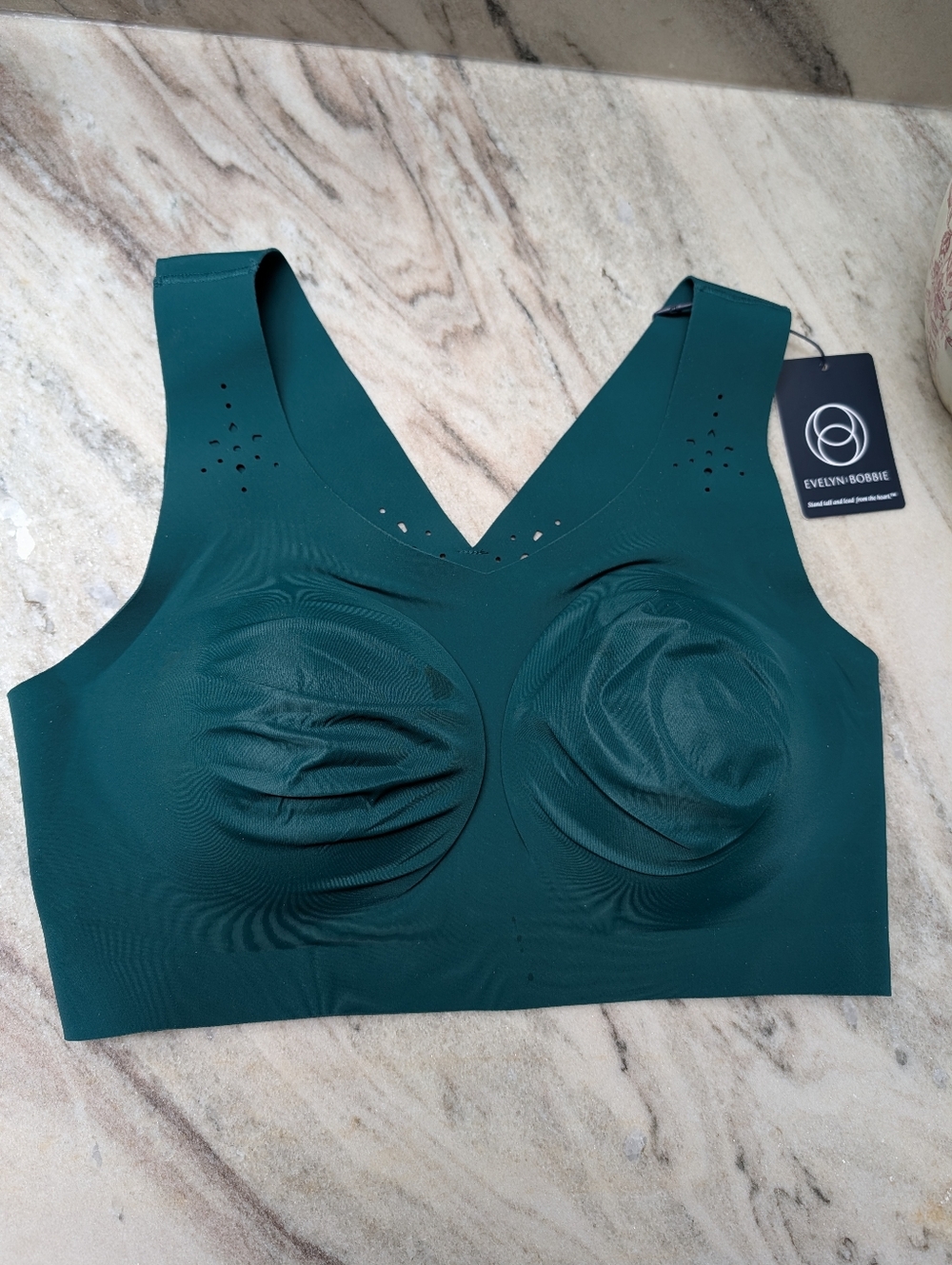 Evelyn & Bobbie Deep Emerald Wireless Comfort Bra